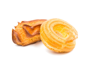choux pastry isolated