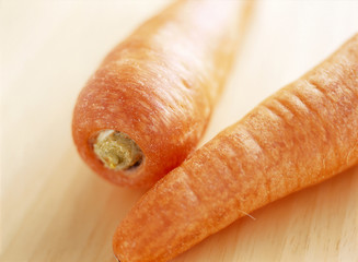 ２本のにんじん
