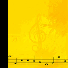 note grunge music background easy all editable
