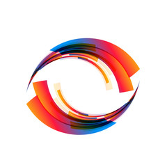 Obraz premium Abstract color light background Logo Abstract Business Technolog