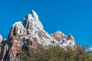 Mountain with Snow