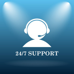 24-7 Support icon