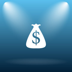 Dollar sack icon