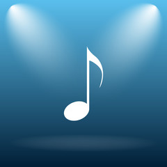 Musical note icon