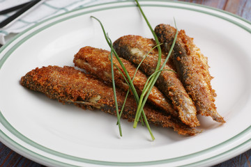 Roasted vendace