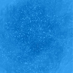Blue abstract background with lots of bubbles
