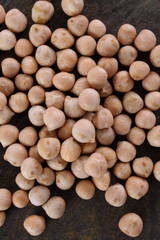 healthy dried chickpeas vegetable