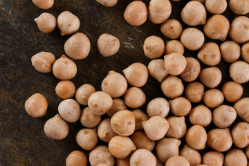 healthy dried chickpeas vegetable