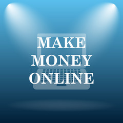 Make money online icon