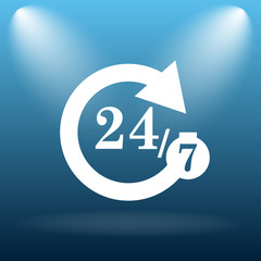 24/7 icon