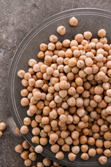 healthy dried chickpeas vegetable