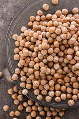 healthy dried chickpeas vegetable
