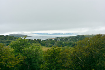 Loch Linnhe am südlichen Ende des Great Glen Woods with a View