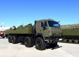 Obraz premium Military special engineering vehicle