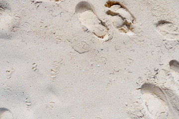 Spuren im Sand