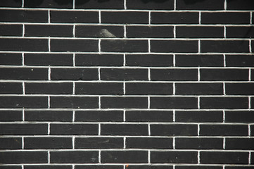 black brick wall background