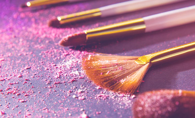 sets makeup brush for professional makeup artist