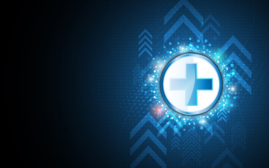 abstract health care medical concept innovation design background