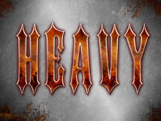 Heavy Metal Themed background