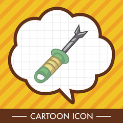 gardening sickle theme elements