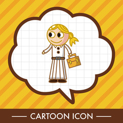 student cartoon theme elements vector,eps