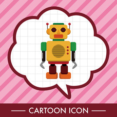 robot theme elements