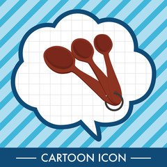 kitchenware spoon theme elements