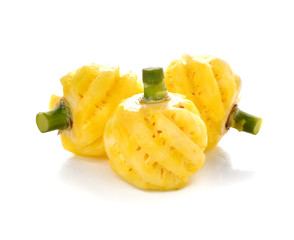 Pineapple isolated on white background
