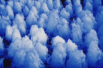 abstract grop of fountain