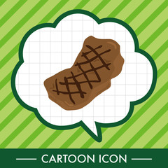 barbecue steak theme elements