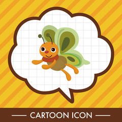 butterfly theme elements vector,eps