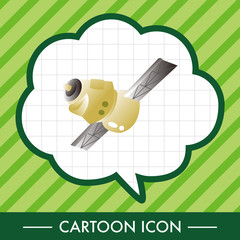 Space Satellite theme elements