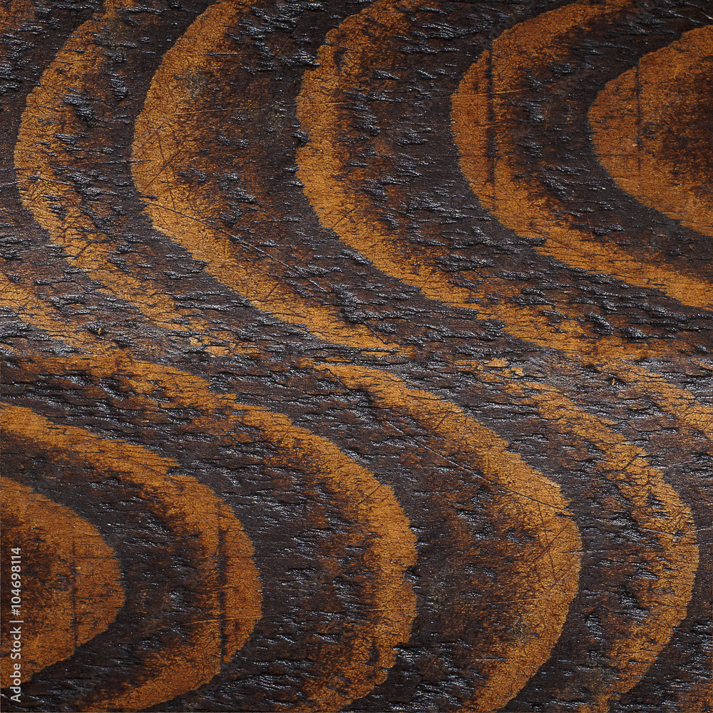 Poster Design on wood for pattern and background