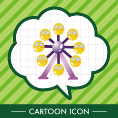 Amusement park facilities theme elements