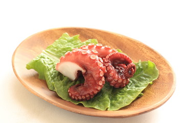 freshness boiled octopus from Japan