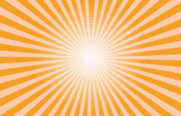 Orange Starburst Effect background