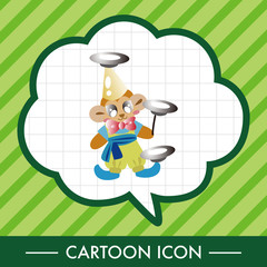 circus clown theme elements