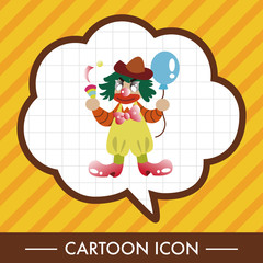 circus clown theme elements