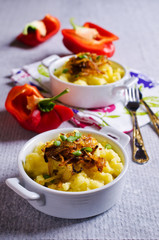 Homemade mashed potatoes