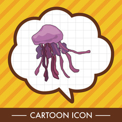 jellyfish theme elements vector,eps