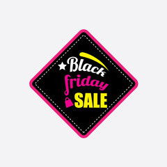 Black friday badge