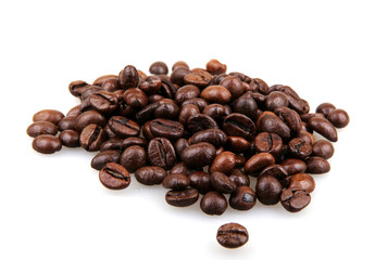 Coffee Beans isolated on white