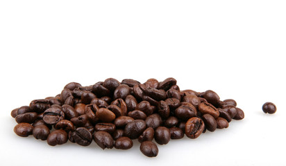 Coffee Beans isolated on white