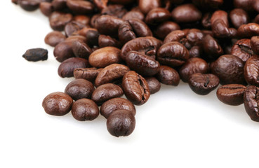 Coffee Beans isolated on white