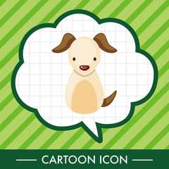 Chinese Zodiac dog theme elements