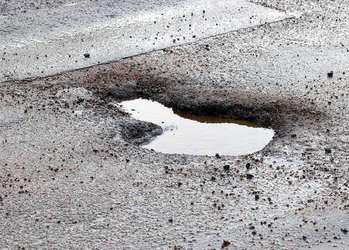 Pothole, Bad road condition