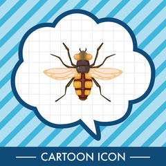bug cartoon elements
