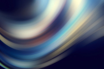 Blue gradient lines blurred in motion