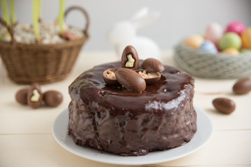 Schokoladentorte für Ostern 