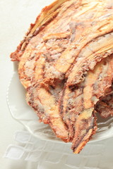 press octopus for Japanese snack food image